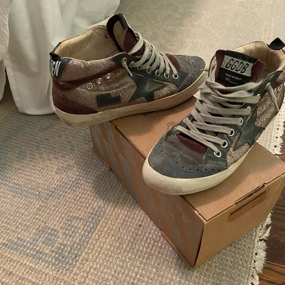 Golden Goose mid star sneakers